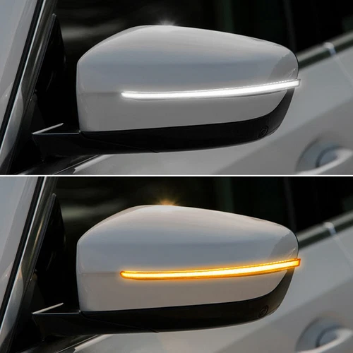 2PCS 14/18cm LED Car Side Mirror Lamp Strip Turn Signal Indicator -Dynamic Light - Bild 12 von 22