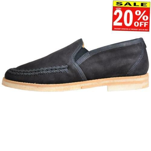 Men's HERMES Constance H Logo Black Leather Loafers Size 40.5 | eBay