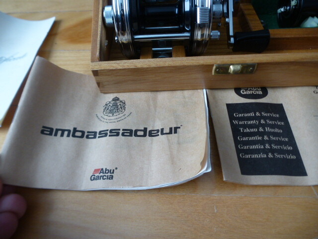 アブガルシア アンバサダー 75thAnniversary 5000C Abu Vintage Fishing Reel Abu Garcia Ambassadeur 75th Anniversary