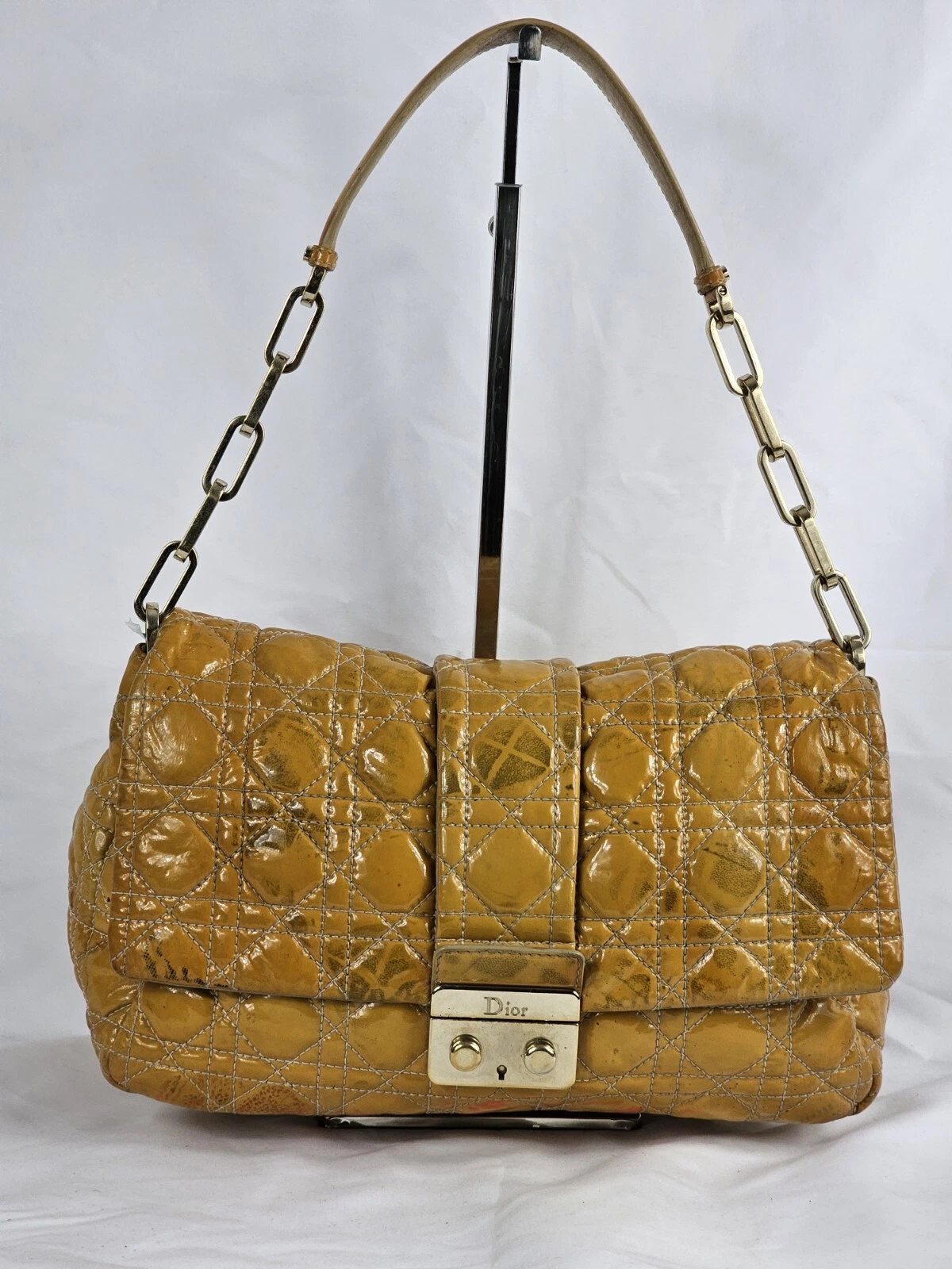 Grand cannage breveté CHRISTIAN DIOR serrure neuve