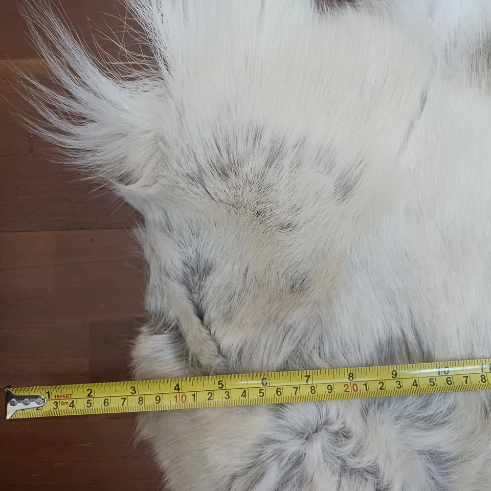 Natural Reindeer Hide Skin | Decorative Reindeer Rug Skin Genuine Reindeer 51×44 - Image 4 of 4