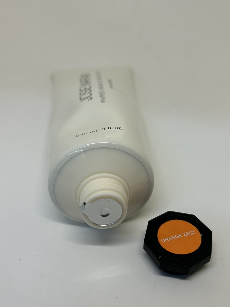 JOSIE MARAN WHIPPED ARGAN OIL BODY BUTTER TUBE JUMBO ORANGE ZEST 8 OZ NEW SEALED