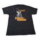 Vintage 90s Harley Davidson Brooklyn New York T-Shirt Adult Sz L Made in USA 3D