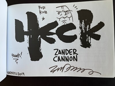 Heck by Zander Cannon SIGNED (Top Shelf Productions, 2013