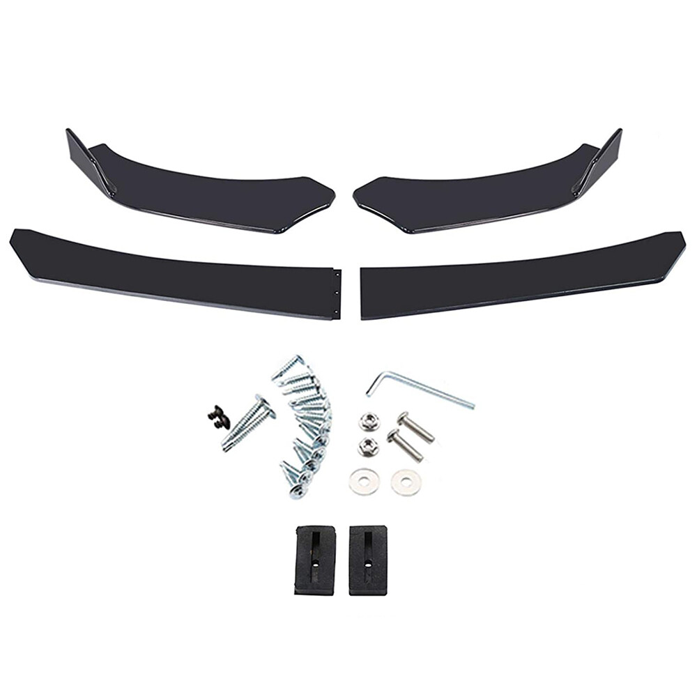 Glossy Front Bumper Lip Splitter Chin Body Kit Parts for Maserati Ghibli GT S Q4