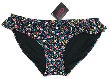 LA SENZA Bikini Bottoms UK 8 10  14 Black BNWT