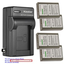 Kastar Battery AC Wall Charger for Olympus BLN-1 BLN1 Olympus OM-D E-M1 Camera