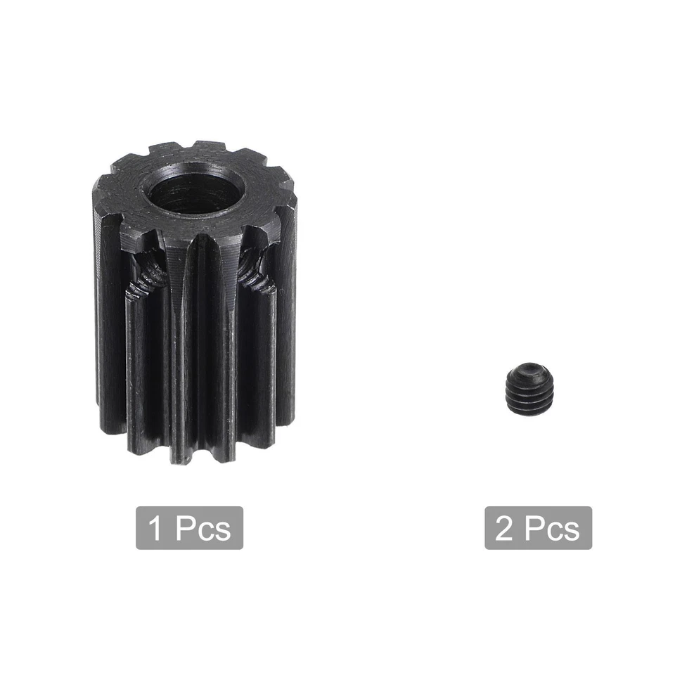 6mm Blende 12T Modul 1 15 # Stahl Spur Diff Differentialritzel Motor Getriebe - Bild 4 von 4