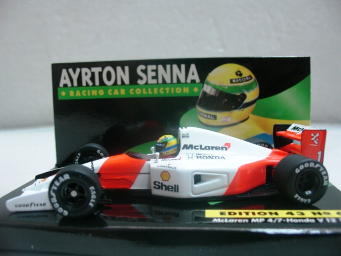 WOW EXTREMELY RARE McLaren MP4/7 Honda Senna GP Hockenheim 1992 1
