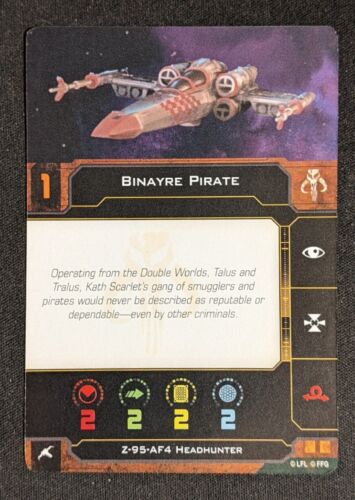 SCUM & VILLAINY PILOT CARDS, X-WING MINIATURES (2nd ed), FANTASY FLIGHT, FFG - Bild 6 von 83