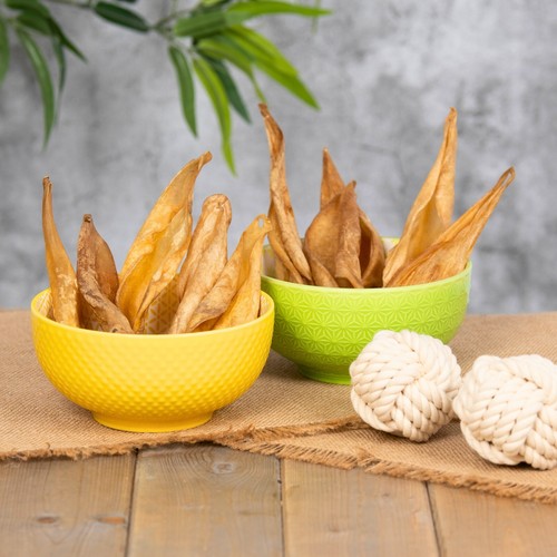 100 Stück Rinderohren ca 3 kg Kauartikel 3000 g Hundefutter Ohren Rind Lyra Pet® - Bild 5 von 7