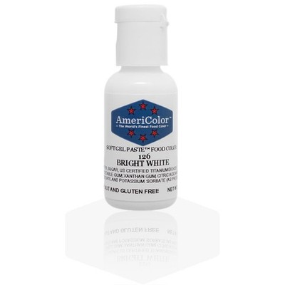 Food Coloring AmeriColor - Bright White 0.75 Ounce (Pack of 1),