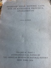 Shamshir Ghar Historic Cave Site In Kandahar Afghanistan Louis Dupree