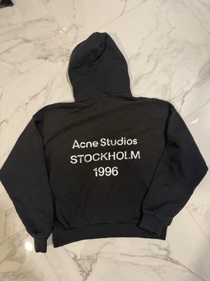 Acne Studios Stockholm 1996 Hoodie Black | Size Small