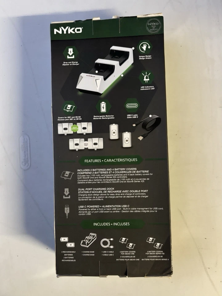 Nyko Charge Base for Xbox One & Xbox Series X - White Unused - Image 2 of 4