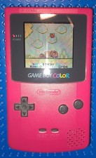 DG CONSOLE NINTENDO GAME BOY COLOR  ROSA VINTAGE FUNZIONANTE