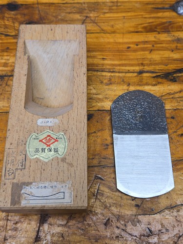 42mm Convex Compass Plane Wood Tool Curve Sole Made In Japan