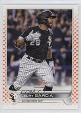 2022 Topps Series 2 Orange Star /99 Leury Garcia #348 b4d
