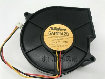 1 PCS     Fan GAMMA29  D09F-24SS2 12B  DC 24V 0.25A 9730 9CM 3 PIN #zc