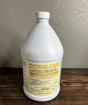 Citrus-Cide Disinfectant Cleaner Deodorizer 1 Gal. EPA Registered