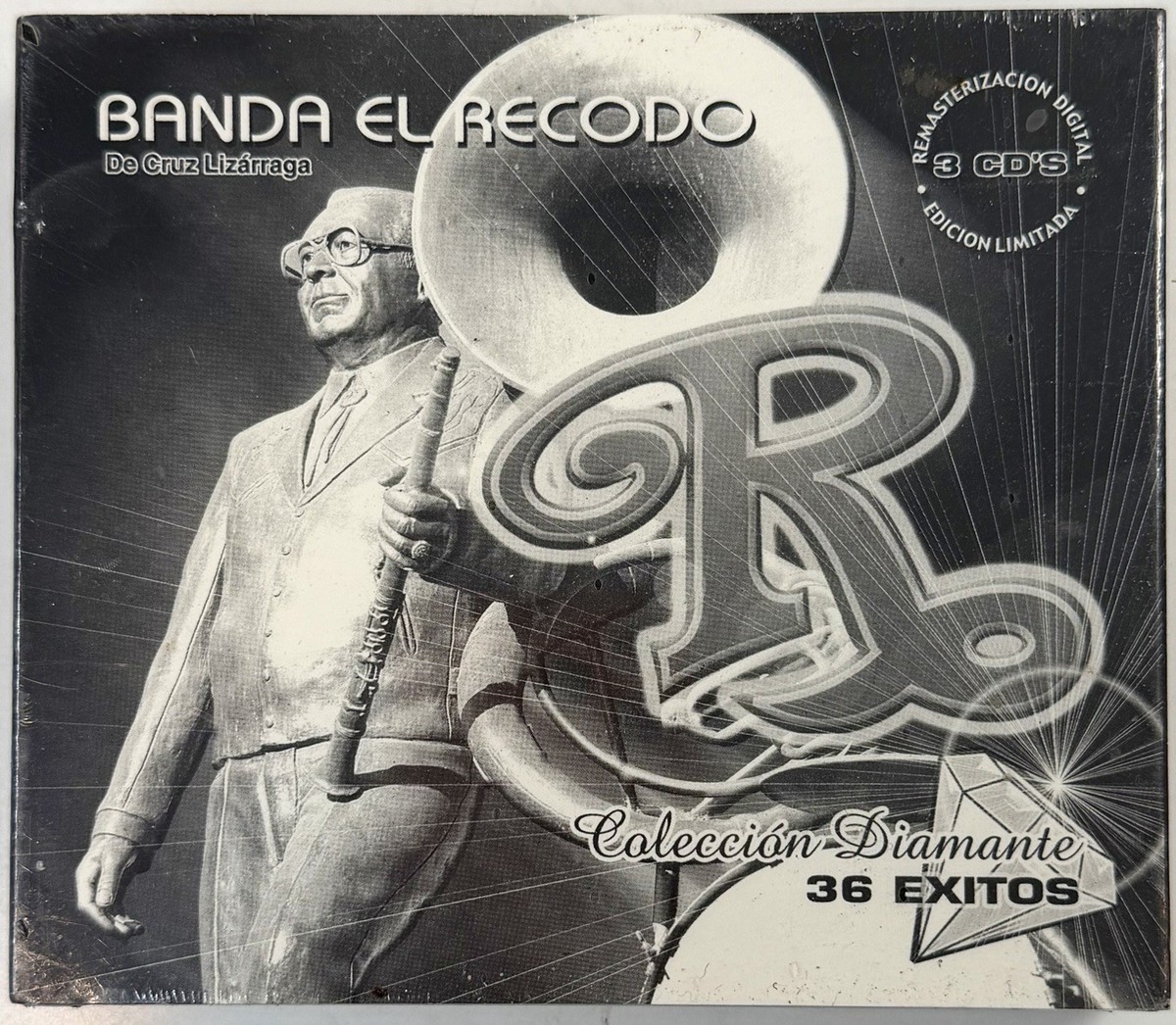 Banda El Recodo 36 Exitos 3CD Box Set SEALED Rare Norteño Banda