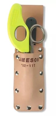 1PC Jameson 32-43NS Cable Splicing Scissors/Knife Leather Pouch Kit