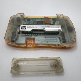 Bandai WonderSwan Color Clear Orange WSC-001 Tested Working Good From JPN Cond