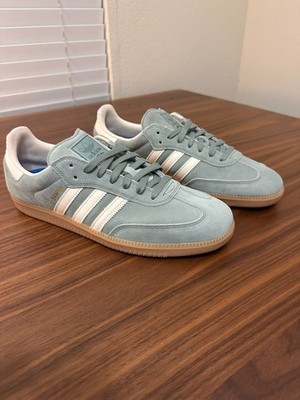Adidas Samba ADV JP5859 Silver Green/Wonder White - Size 12 - New