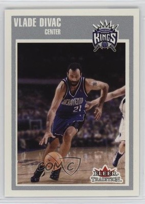 2002-03 Fleer Tradition Crystal 115/199 Vlade Divac #134 HOF d1m