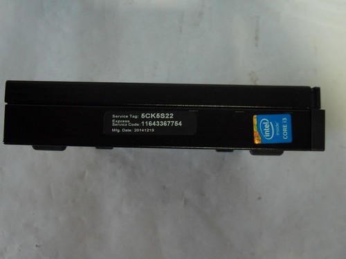 Dell OptiPlex 3020M Micro Core i3-4150T 3.00GHz 4GB No O/S, HDD, Caddy (O232) - Afbeelding 10 van 12