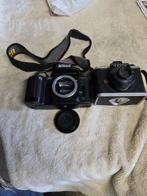 Nikon N6006  Camera Body Only W/ Ansco Camera Parts Only As Is