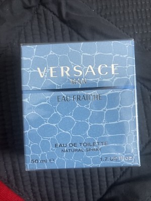 Versace Man Eau Fraiche for Men 1.7 oz Eau de Toilette Spray NEW