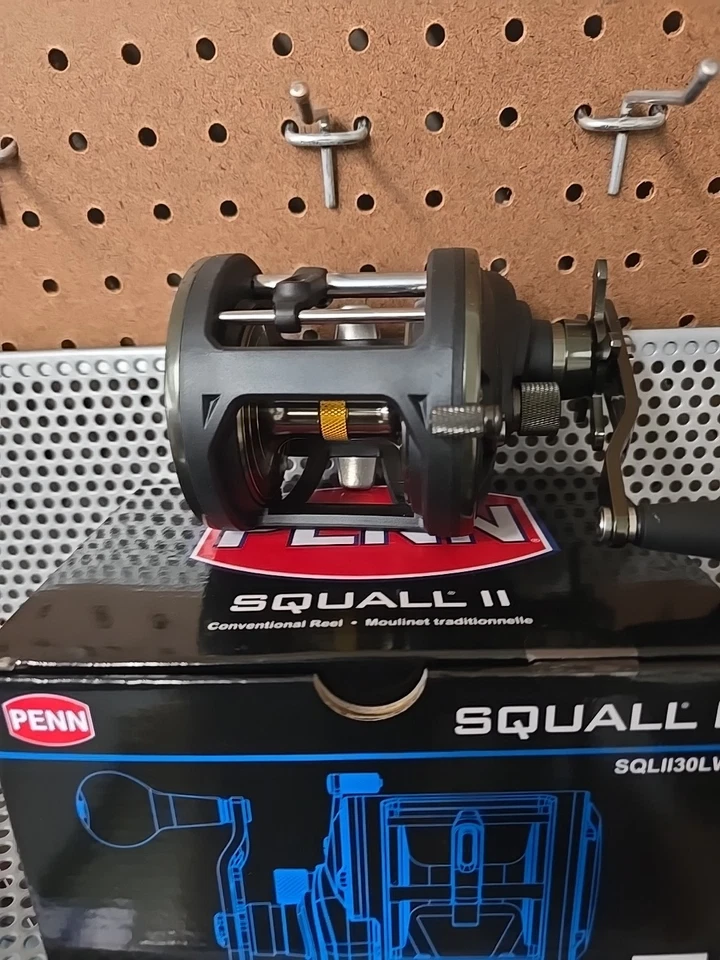 Penn Squall II SQLII30LW Conventional Reel 4.9:1 Brand New - Image 2 of 4