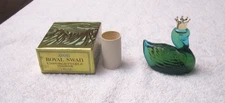 VINTAGE AVON ROYAL SWAN UNFORGETTABLE COLOGNE - NEW IN BOX
