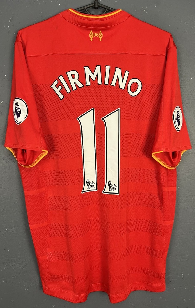 ROBERTO FIRMINO MEN'S FC LIVERPOOL 2016/2017 SOCCER FOOTBALL SHIRT