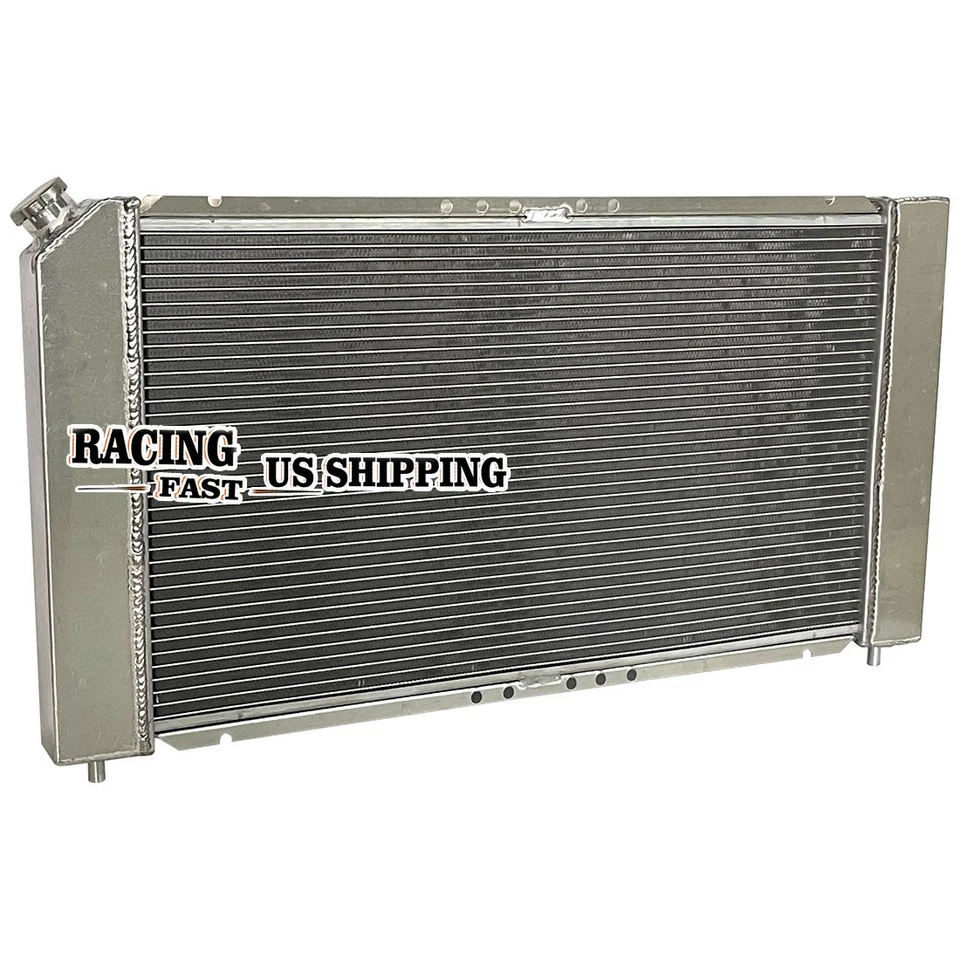 Cooling Radiator Fit 1996-2005 Chevrolet GMC Isuzu Oldsmobile 4.3 V6 262ci M/AT - Image 2 of 4