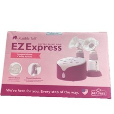 Rumble Tuff EZ Express with Peak Enhanced Waveform Manual Breastpump SEALED