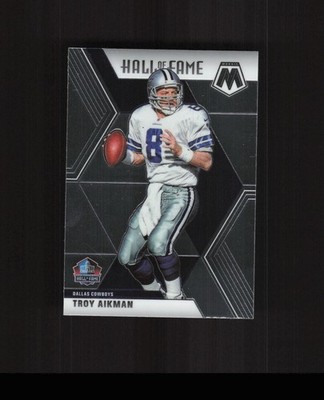2020 Panini Mosaic #290 Troy Aikman Football Card Dallas Cowboys