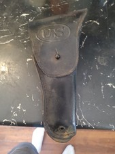 Vintage U.S. Military M1916 1911 .45 Leather Holster US Marked