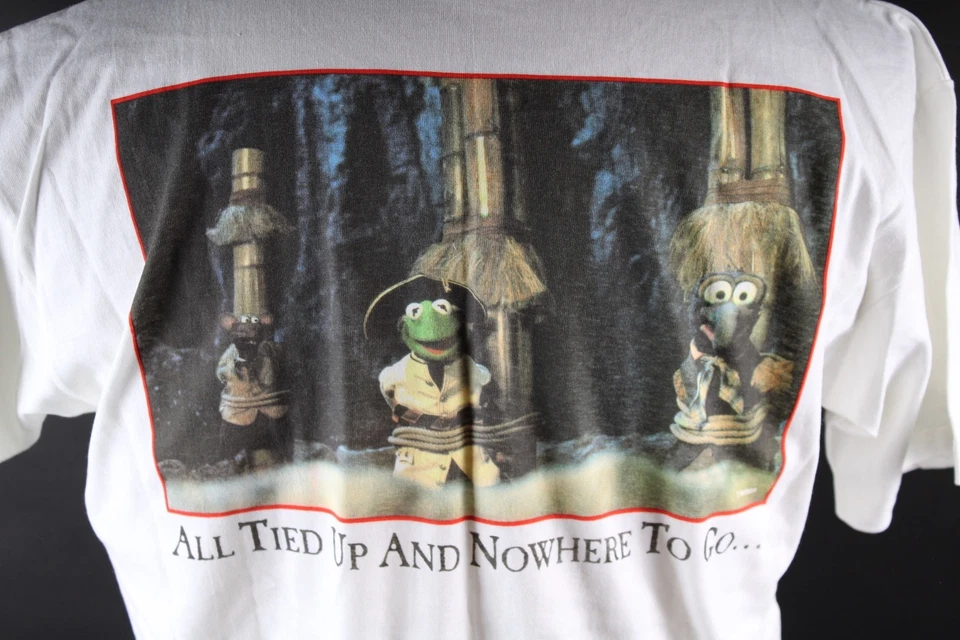 Camiseta promocional de la película The Muppets Treasure Island de colección para hombre talla grande nueva sin etiquetas Foto 4 de 4