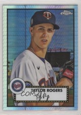 2021 Chrome Platinum Anniversary Mega Box Prism Refractor Taylor Rogers 09tu