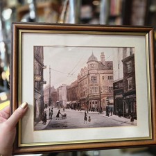 Ann Celia Freeman Litograph Print Turnpike Leigh