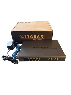 Netgear ProSafe Dual WAN Gigabit SSL VPN Firewall FVS336G V2 mit Netzteil