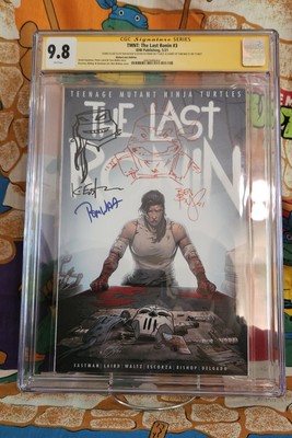 TMNT: The Last Ronin #3 CGC 9.8  Signature Series  Signed And Sketched