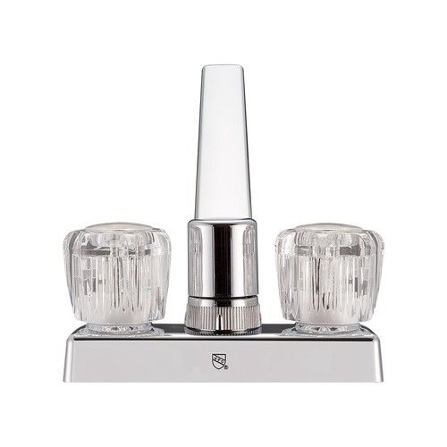DF-PK640A-CP RV Swivel Kitchen, Galley or Bar Faucet with Crystal Acrylic Kno... - Picture 4 of 8