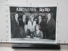 ABC TV photo 1980s NEWS Lynn Sherr John Stossel Tom Jarriel Stone Phillips Downs