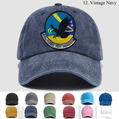 Customized Personalization Embroidered Hat Usaf 416th Flight Test Sq,Trucker Hat