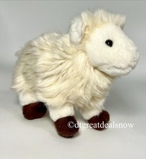 Ganz Plush Easter Sheep Lamb Baah 8" White Soft Cuddly HE4556 With Sound