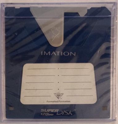 IMATION SuperDisc 120MB ( Diskette 3.5'' 120MB ) - Neu