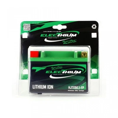 Batterie Lithium Electhium pour Moto Kawasaki 750 Zx-7 Rr Ninja 1996 à 2000 - Photo 1/4